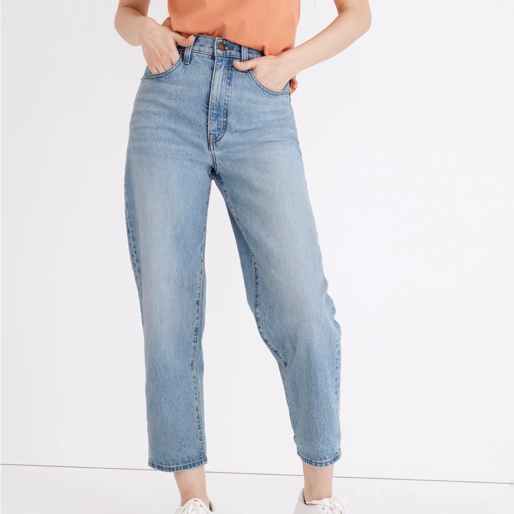 Madewell Balloon Jeans in Whistler Wash